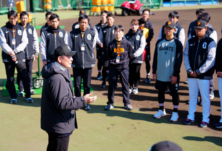 【巨人】中畑清ＯＢ会長が３軍ナインに絶好調魂を注入！　遠慮がちあいさつに「ちょっと不満」と熱弁