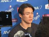 「山本由伸「自信を持って」「ボールの強さがあった」　今季最速１５８キロ＆米自己最多タイ１０Ｋの６回途中無失点で５勝目」の画像1