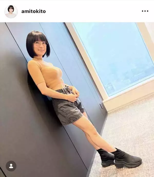 １児のママ・３８歳元アイドルの半袖ニット姿が話題！「相変わらずスタイルいい」「素敵」「優勝」…時東ぁみが投稿