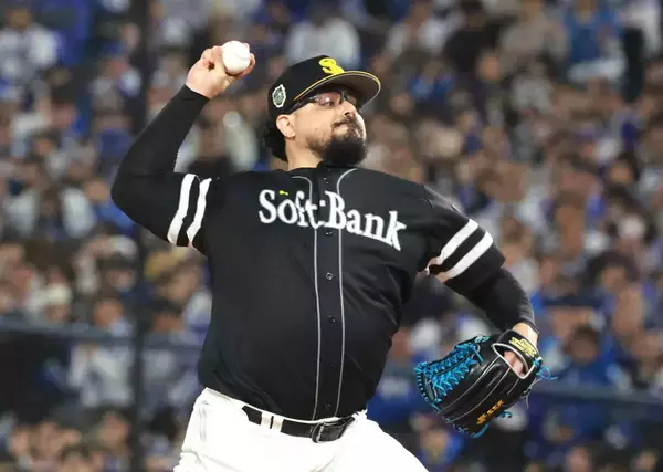 【日本シリーズ】オスナが雄たけびあげて仁王立ち！　サヨナラのピンチでゴーグル外す→空振り三振でピンチ脱出　まるでＱちゃん