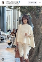 柏木由紀子、７８歳誕生日を少し早めに２人の娘から祝福してもらったと報告！抱負は「元気にたのしく過ごしたい」