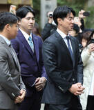 「【巨人】ＦＡ戦士の松本剛「始まる。楽しみ」宮崎神宮を初参拝」の画像1