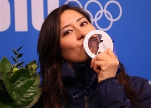 ７大会連続出場のスノボ竹内智香へ　所属先が最後の大舞台へエール「全力で滑ってきて」