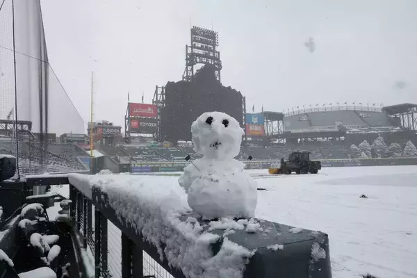 「コロラド園芸」爆誕　大谷ＶＳ菅野の２度目の日本人対決は無事に実現へ…吹雪による銀世界が一転　“神グラウンド整備”で球場から歓声