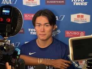 山本由伸「初回はいつも以上に丁寧に…」　２回以降“復調”でメジャー移籍後＆今季日本人最多に並ぶ１２勝目　１７度目ＱＳで防御率２・６０