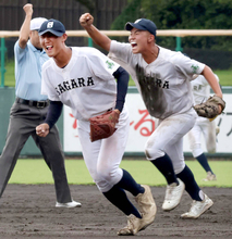 【高校野球】相良が創部７９年目で春秋通じ初の静岡県大会切符獲得　雨で５２分間中断中はいなりずしで栄養補給　岡村俊紀が投打で活躍