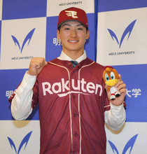 【ドラフト】楽天２位の明大・岡田啓吾は新スピードスター候補　「韋駄天といえば岡田と言われるように」