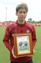 神戸・大迫勇也、全国のサッカー担当記者投票で年間最優秀選手に選出「まだまだ成長していければ」