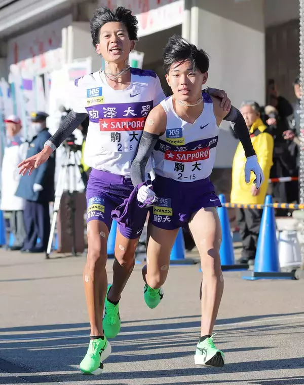 【箱根駅伝】駒大は７区で順位を落とす…谷中晴が同じ２年生の順大・玉目陸に突き放される