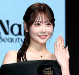 「「ＦＲＵＩＴＳ　ＺＩＰＰＥＲ」櫻井優衣　ミントグリーンの衣装脱ぎ去り、大人の黒ドレス姿「ネイル愛が届いたのかなと思ってうれしい」」の画像1