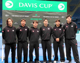 【テニス・デビス杯】日本はＮＯ１に望月慎太郎、ＮＯ２に綿貫陽介を起用　デビス杯対オーストリア