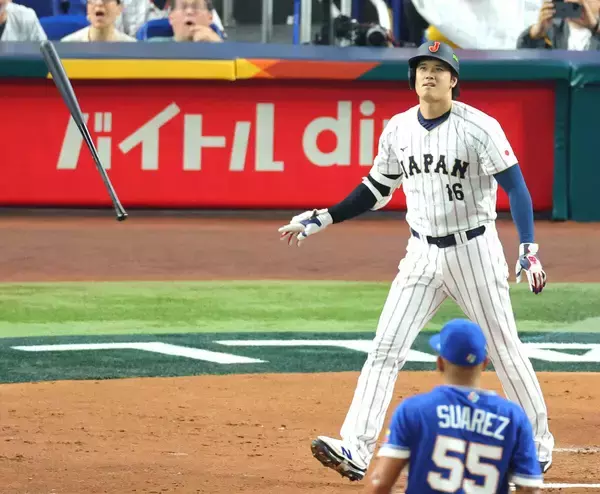 「大谷のバット投げだけでごはん食える」大谷翔平“お返し先頭弾”→バットフリップが「カッコよすぎ」