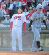 【広島】栗林良吏が８回１失点で降板　先発転向２戦目も圧巻の９Ｋ　８回に同点許し勝ち負けつかず