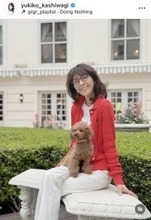 ７８歳・柏木由紀子「今年の気分」のオレンジ・コーデに絶賛の声「さすがオシャレ番長」「素敵」