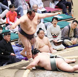 「友風が連日の叩き込みで２勝目　部屋設置の酸素ルームが体調面をバックアップ」の画像1
