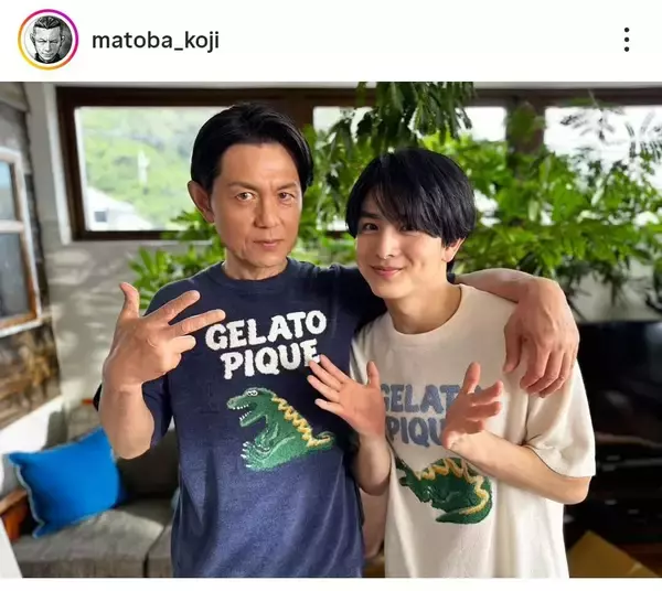 イメージ激変！５７歳コワモテ俳優の報告に「おめでとう」「かっこいいっ」「素敵ですね」的場浩司に反響