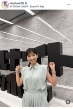望月理恵アナ「ガッツリ肩パッド入ってますｗ」私服姿に絶賛の声！「似合ってます」「エレガント」「相変わらずお綺麗」
