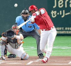 【広島】モンテロと持丸泰輝が２者連続弾　先制された直後にすぐ逆転、プロ初勝利目指す斉藤優汰を援護　