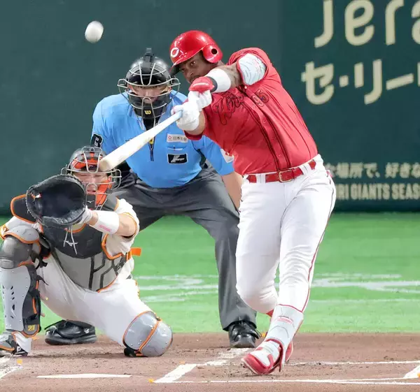 【広島】モンテロと持丸泰輝が２者連続弾　先制された直後にすぐ逆転、プロ初勝利目指す斉藤優汰を援護　