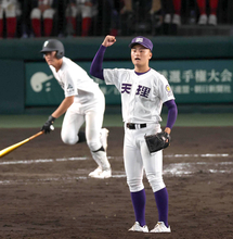 【甲子園】エース右腕・長尾亮大が１３奪三振で２失点完投 「監督に１勝をプレゼントできてよかった」１年秋に投手に転向