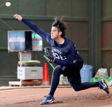 「【オリックス】育成２位のシャピロ・マシュー一郎が登録名を「マシュー」に　将来の「イチロー」目指す伸び盛りの２２歳右腕」の画像1