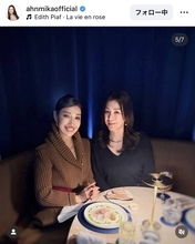 「語りまくりました！」アンミカ、野々村友紀子と舞台鑑賞「関西弁でお話しが盛り上がりそう」「どんなお話したのか気になるー！」