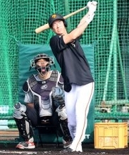 【巨人】松本剛がフリー打撃で快音連発　８割超が安打性で広角に“二塁打”量産