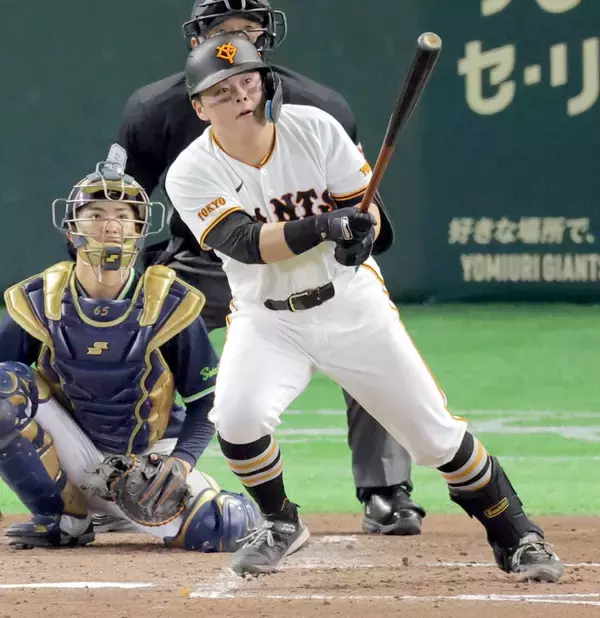 【巨人】山瀬慎之助がプロ７年目で待望の１号！今季２試合目の先発マスクで結果「勝てるように守備でも頑張ります」