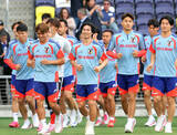 「【W杯】パワースポット南野拓実が来た　森保ジャパンの完全体できた「僕なりの、このＷ杯。日本がいい結果を出すために何か力に」初戦オランダ戦へ一体感」の画像1