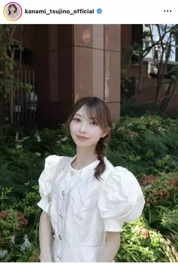わんこそば１００杯達成で話題のとき宣・辻野かなみ　“白トップス集”披露「絶対的美人」「天使！！」「透明感ある」