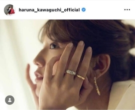 川口春奈、ティファニーのジュエリーを身につけた姿が「もうありえない可愛さ美しさで泣いています」と大反響！
