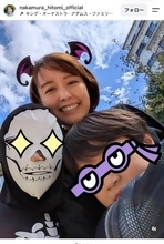 中村仁美アナ、息子２人とハロウィーン参加を報告「アップポーズ圧巻やゎ」の声「次男の仮装が怖い」ショットも…
