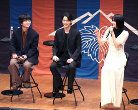 横浜流星「べらぼう」最終回迎え「一年間、ありがた山です」　パブリックビューイングに登場