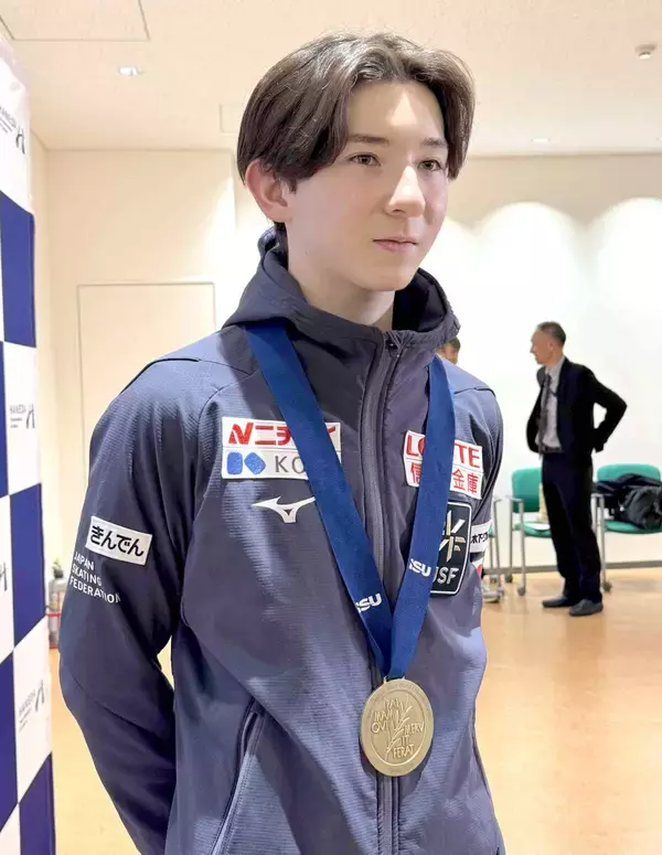 【フィギュア】世界ジュニア２連覇の中田璃士、シニア１季目は４種の４回転構成　４回転半にも着手「うまくいけば、今年中には全部跳べる」