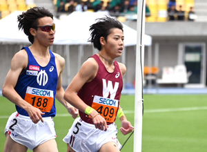 男子１部１５００Ｍ予選で早大ルーキー本田桜二郎が悠々と全体トップ通過　関東学生陸上