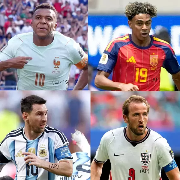 Ｗ杯史上初！４強はＦＩＦＡランク上位が独占　フランス対スペイン　イングランド対アルゼンチン