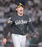 「【ソフトバンク】逃げ切り成功でマジック２１　守護神・杉山が前日のリベンジ２５セーブ目」の画像1
