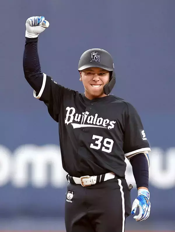 【オリックス】池田陵真「背中押された」母校・大阪桐蔭の応援で適時二塁打