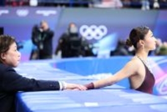 【五輪】銀メダルの坂本花織に「これが、いい位置」中野コーチの言葉に共感…現地発、担当記者の日記