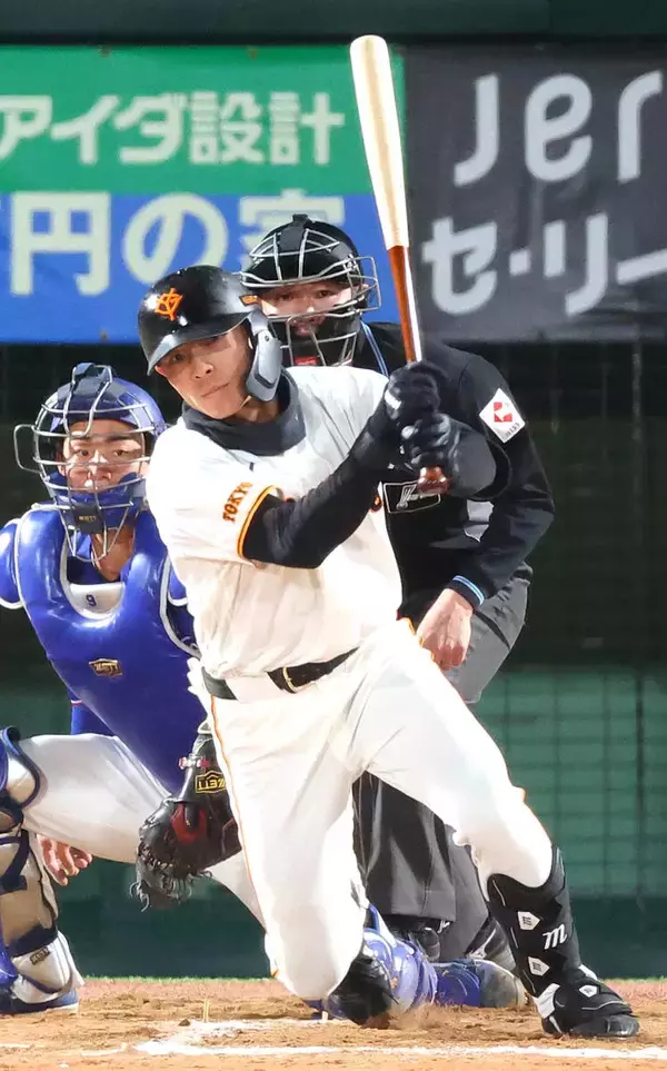 【巨人記録室】平山功太の逆転Ｖ打は１３年・松本哲也以来の育成出身選手２人目