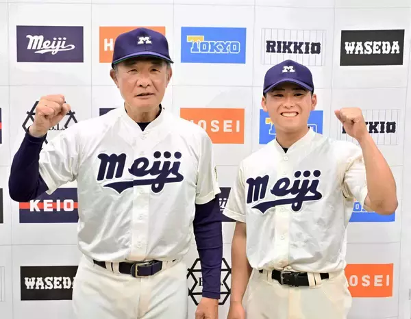 【大学野球】明大が法大に連勝　勝ち点４で首位・慶大に並ぶ…優勝の行方は３０日以降の早慶戦へ