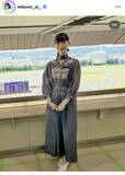 「朝ドラヒロインの見上愛、馬柄コーデが「可愛い」「元気もらってます」「愛ちゃん最強美人」」の画像1