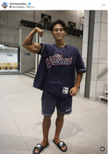 ＴＢＳイケメンアナ　鍛え抜かれた力こぶの筋肉ショット披露に「あこがれの存在です」の声　齋藤慎太郎アナ