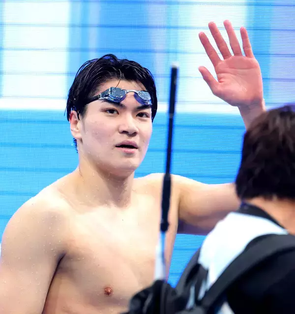 【競泳】松下知之、４００Ｍ個メで１０年ぶりの日本新！　４分５秒８３で憧れの萩野公介さん超え
