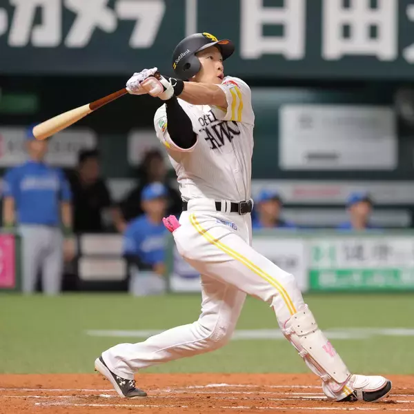 【ソフトバンク】柳田悠岐が５６打席ぶりの一発　先制１４号ソロに「しっかり自分のスイングで振り切ることができました」