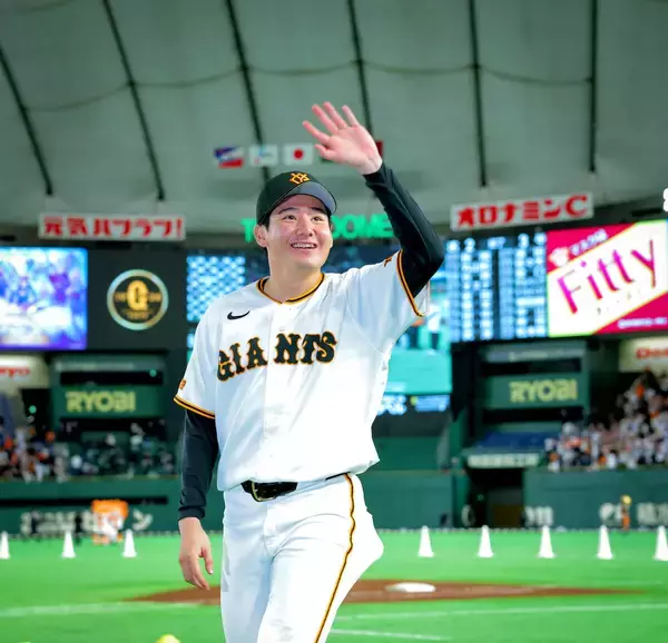 巨人・竹丸和幸「あれは…狙ってやりました」“ズッコケ投法”で２勝目…投球大きくそれて二塁ランナー飛び出し三塁でアウト