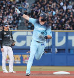 「【西武】ネビンの確信弾！１６号２ランで先制　「初球から積極的に強くスイングできた」」の画像1