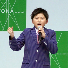 「歌唱王」優勝の１１歳・西山琳久　デビューシングル発売記念イベント開催　堂々の歌声で観客を魅了