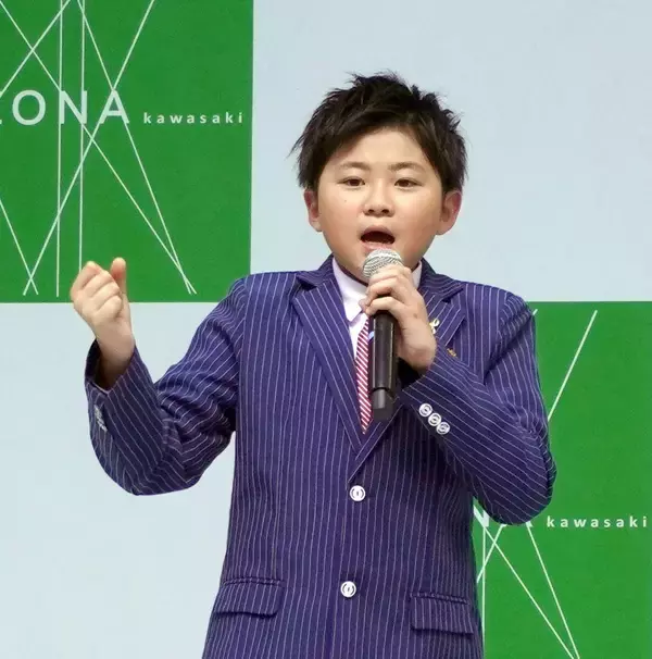 「歌唱王」優勝の１１歳・西山琳久　デビューシングル発売記念イベント開催　堂々の歌声で観客を魅了