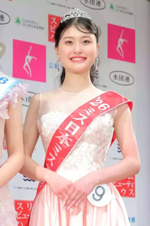 【ミス日本コンテスト】平嶋萌宇さんが「ミス日本ミス着物」受賞…手話言語を会得し、デフサッカー応援サポーターに